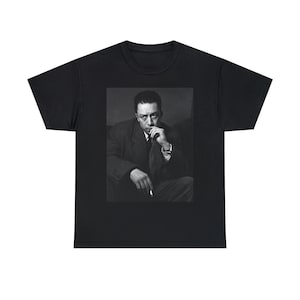 Camiseta de algodón unisex Albert Camus