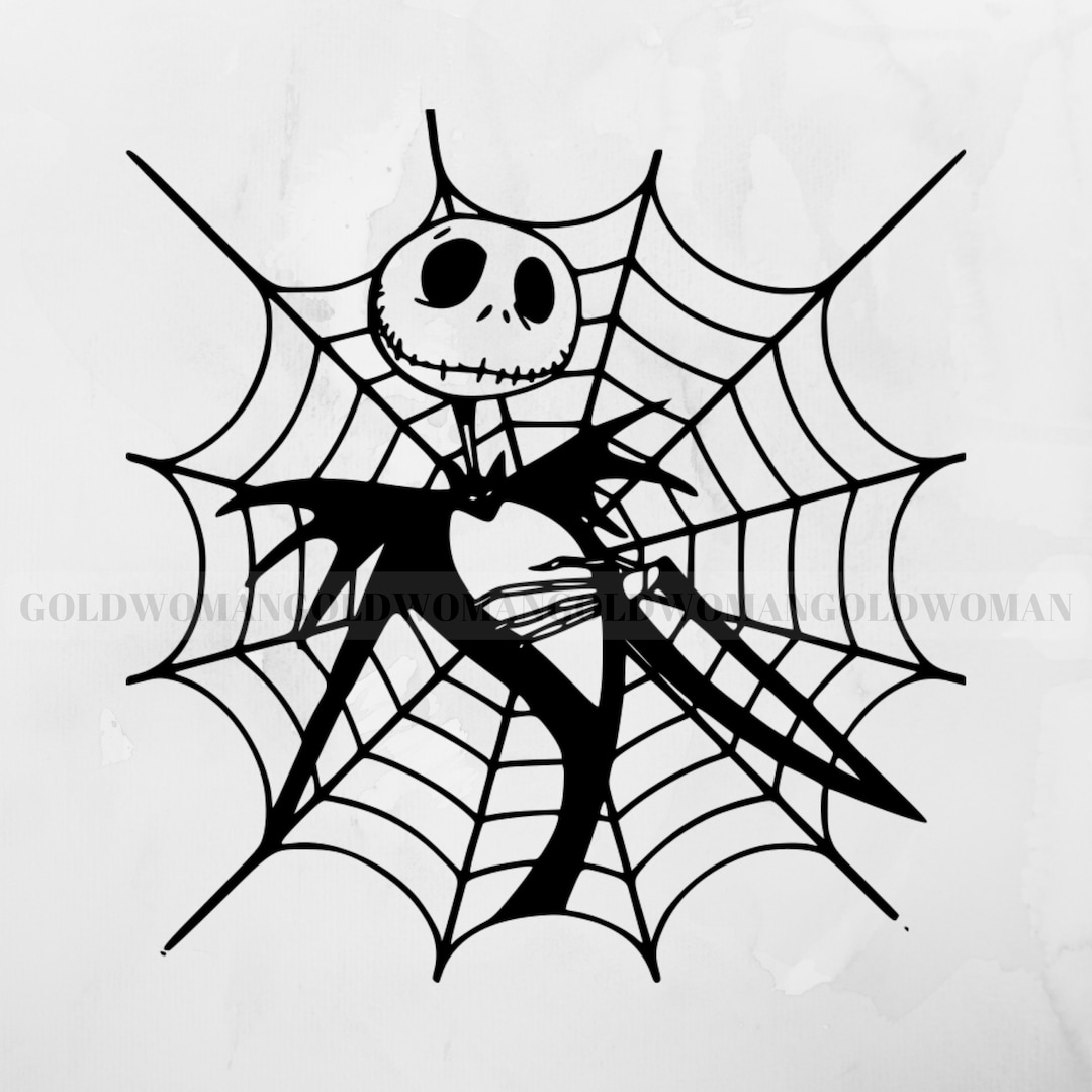 Jack Skellington Svg Halloween Svg Cut Files for Cricut - Etsy España