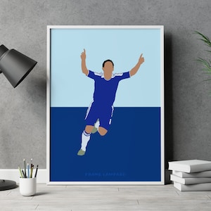 Frank Lampard Chelsea FC Football Poster