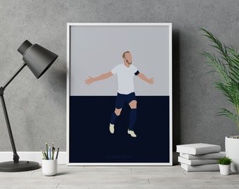 Harry Kane Tottenham Hotspur Cartel de fútbol