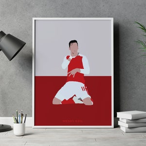 Mesut Özil Arsenal Voetbal Poster