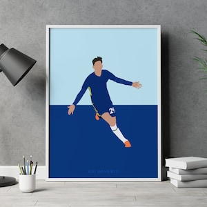 Kai Havertz Chelsea Football Poster