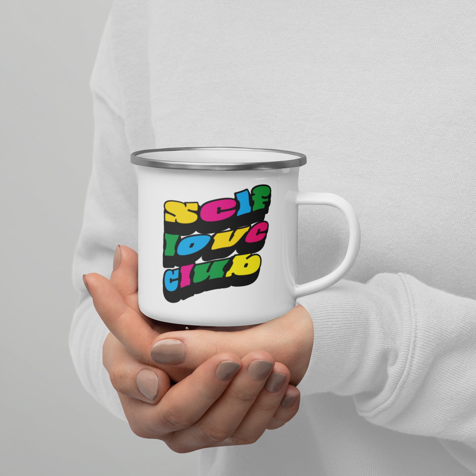 Enamel Mug Self Love Club - Émaillé Club