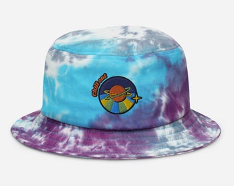 supreme tie dye bucket hat