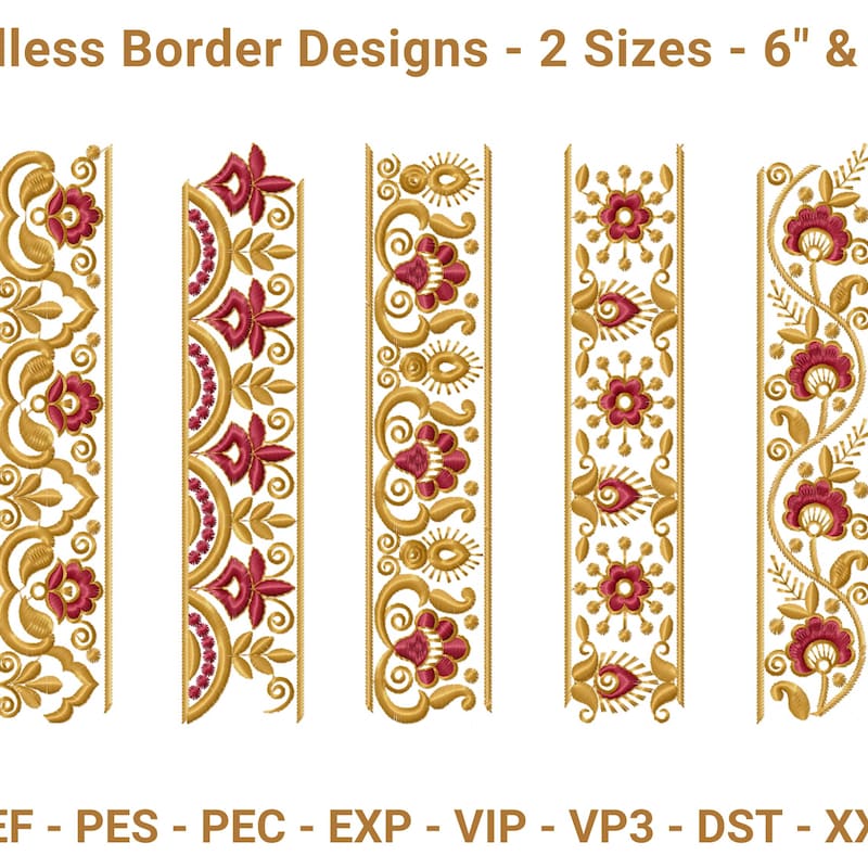 Gold Border Design - Etsy