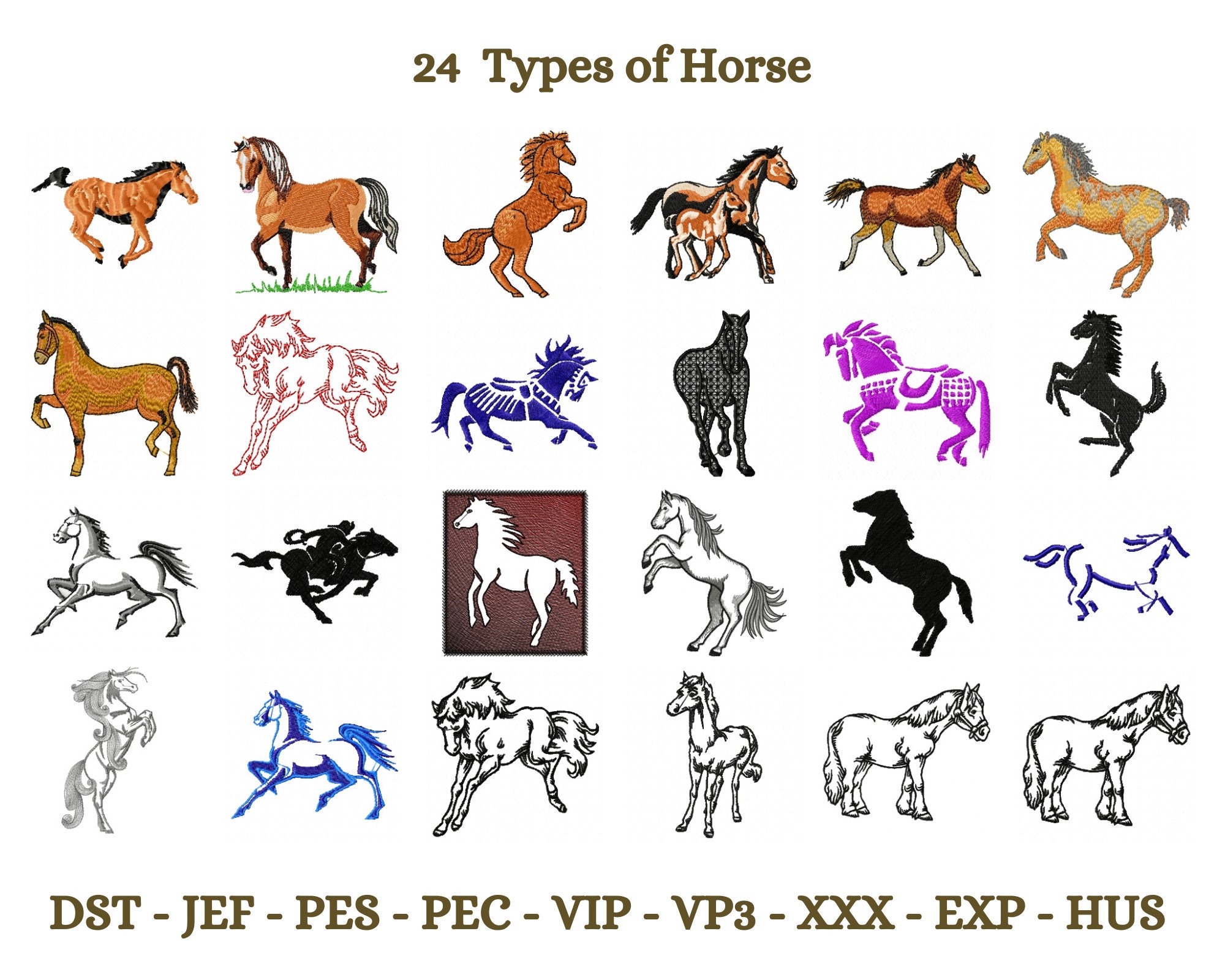 Horse Embroidery Design, Horse monogram Machine Embroidery Design, Horse back riding embroidery pattern, Instant download