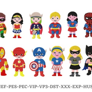 Super Hero  embroidery designs, Baby hero Machine Embroidery Design, Baby Super Hero embroidery pattern, Instant download