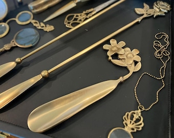 Calzador Regalo para él y ella Decoración de entrada esencial Artesanía Regalo de golf para papá Calzador de lujo con mango largo Regalo para embarazadas