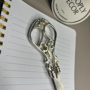 Vintage Decorative Scissors, Tailor Scissor Antique Silver Finish, Brass Scissor Kitchen