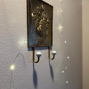 Ornate Brass Hook 