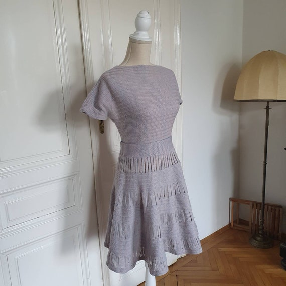 Fantastic wool ensemble from the 1950s, top and s… - image 2