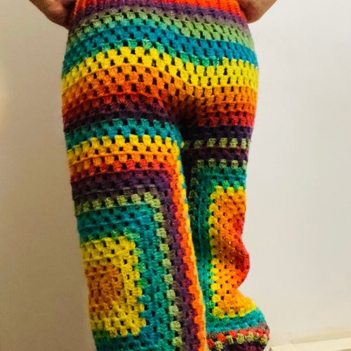 Pattern Granny Pants Hippie Pants Crochet Pattern - Etsy