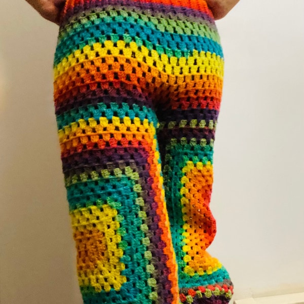 Pattern | Granny Pants | Hippie Pants Crochet Pattern | Crochet pattern Only