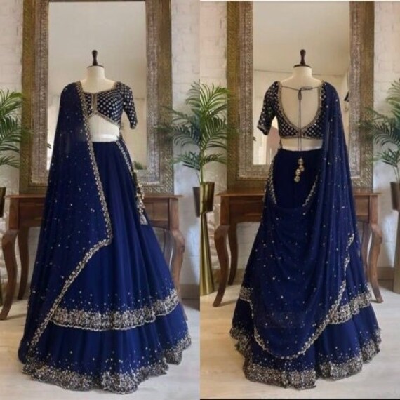 New layered clearance lehenga choli designs