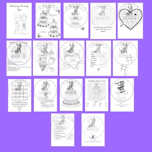 Wedding Activity Book