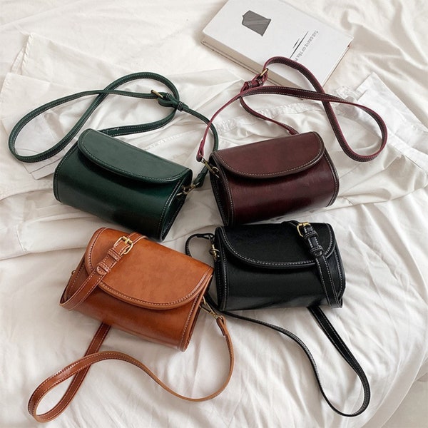 Mini Leather Bag - Etsy