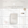 Business Planner Bundle: Editable, Small Business Planner, Content Planner, Social Media Planner, Business Plan Template | Undated product logo