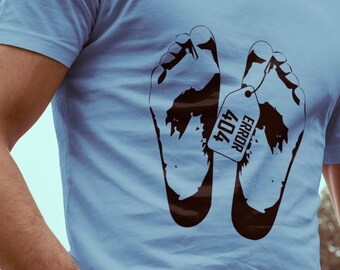 error 404 print, feet, bottom, death, character, png, commercial use, instant download t-shirt print