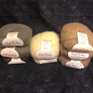 Knit Picks Reverie 80% Baby Alpaca 20 Percent Acrylic Discontinued Yarn You Choose Color and Number