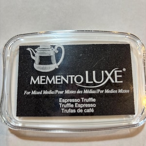 Memento Luxe Mixed Media Pigment Ink Espresso Trufle by Tsukineko