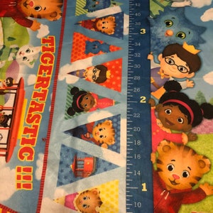Fred Rogers Daniel Tiger’s Neighborhood Felt Growth Chart Panel 2018