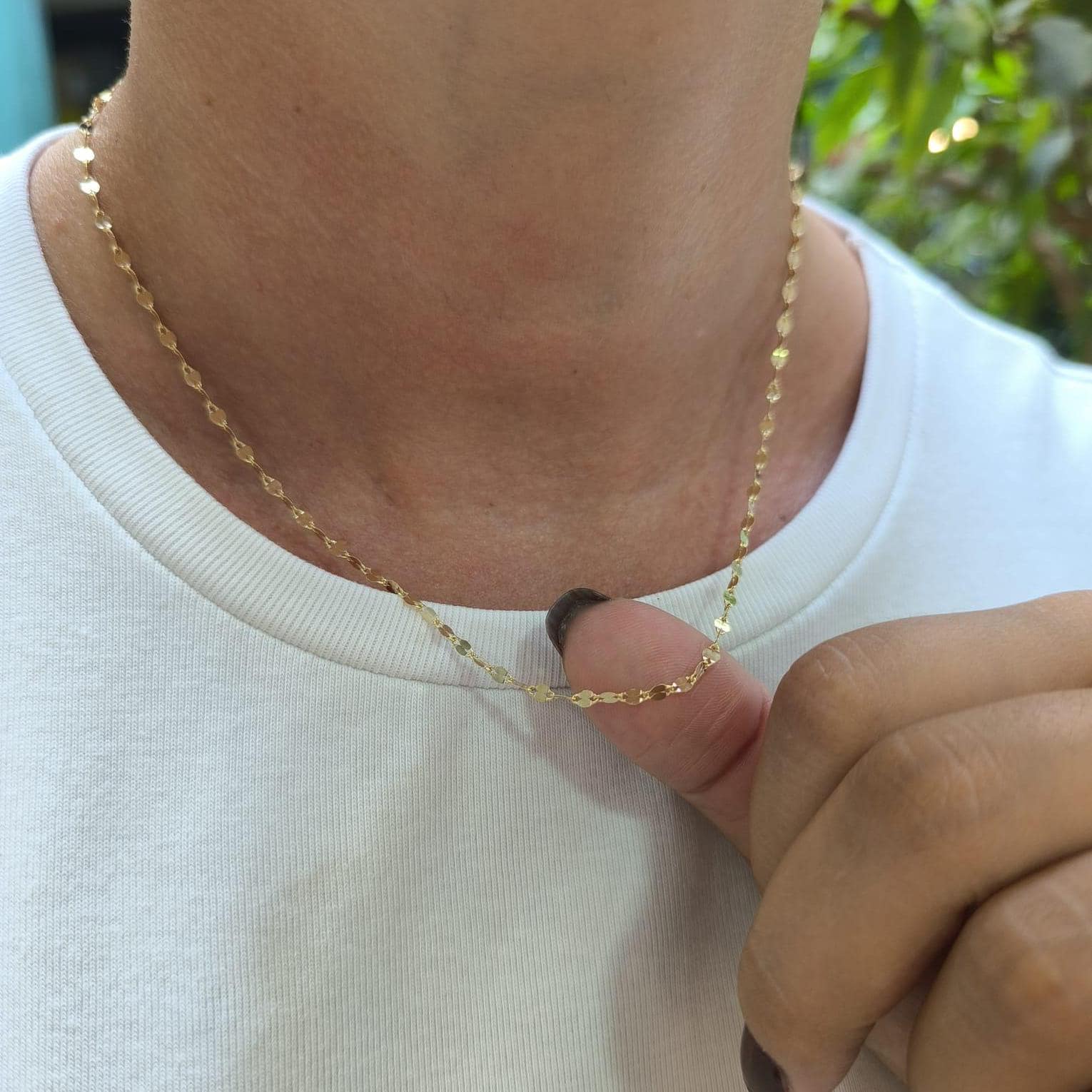 Mirror chain necklace - DAUGHTERS JEWELRY