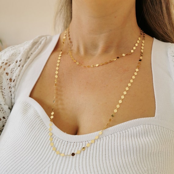 【DAUGHTERS JEWELRY】Mirror chain necklace Mirror chain necklace - DAUGHTERS JEWELRY