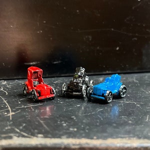 Vintage Tiny Metal Cars, Vehicles, Miniature