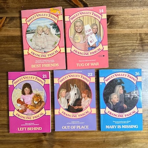 Sweet Valley Twins Books, SVH, Series, You Choose, Best Friends, Out of Place, Mary is Missing, Super Chillers, Super Thrillers