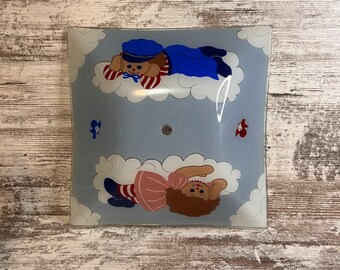 Raggedy Ann and Andy Ceiling Light Shade