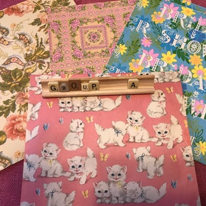 Vintage Wrapping Paper Ephemera Lots