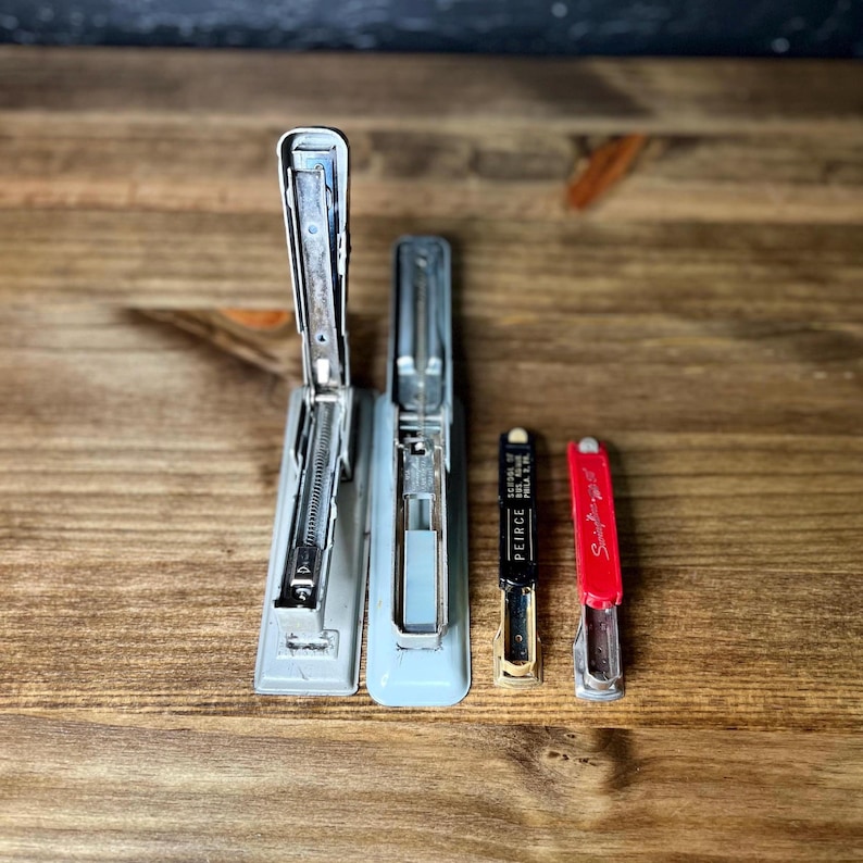 Stapler Hack Vintage Staplers, Swingline, Sears, Office Supply, You Choose - Etsy