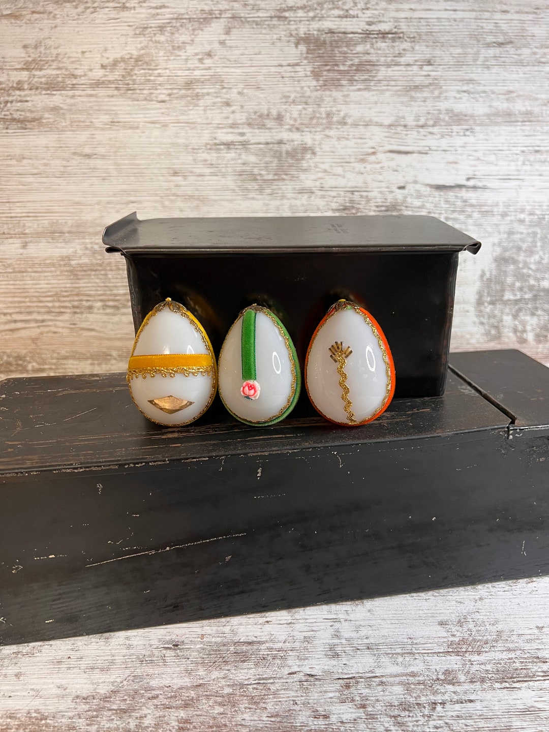 Vintage Milk Glass Eggs, Easter Eggs, Easter Decor Etsy