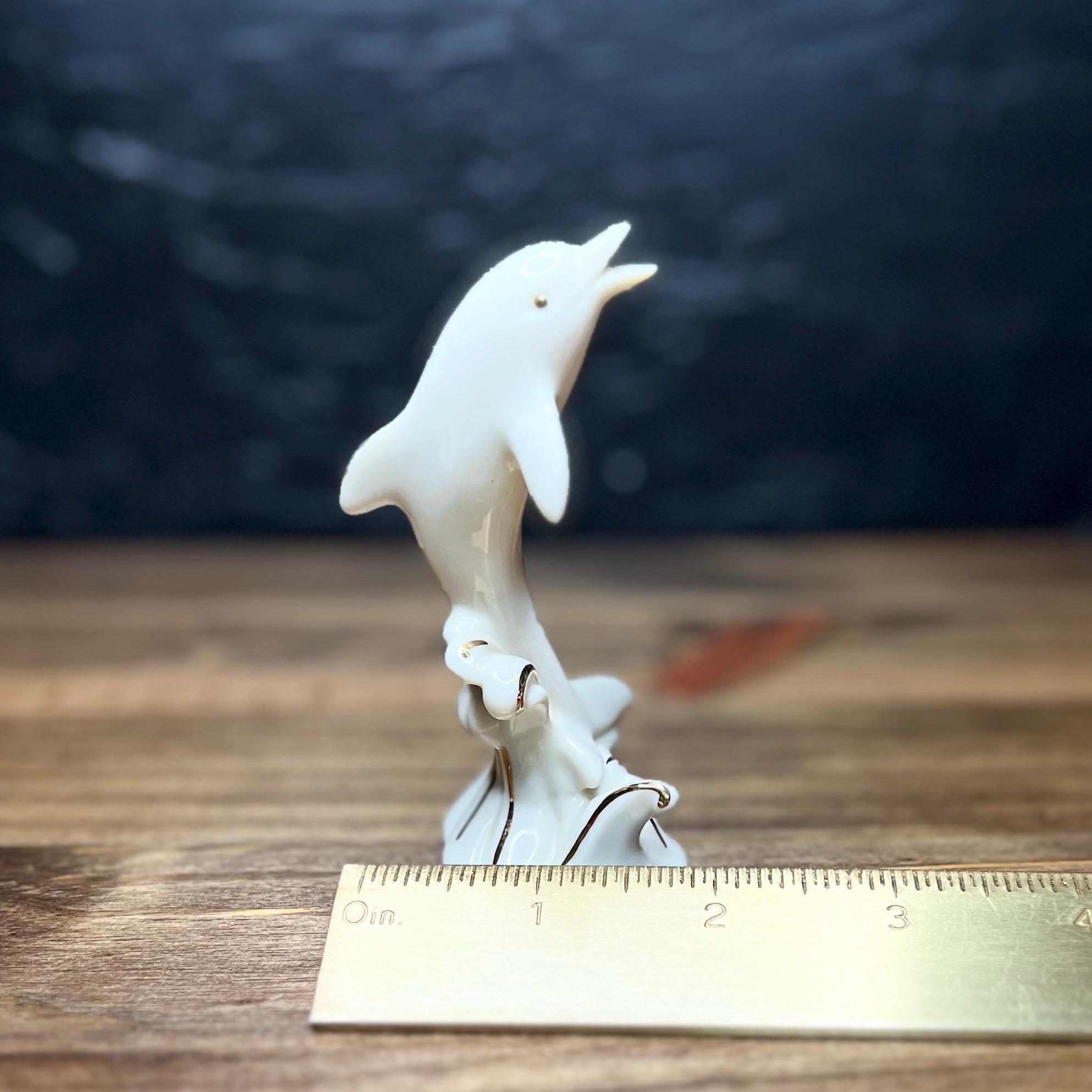 Vintage Lennox Dolphin Figurine - Etsy