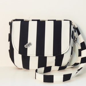 Beetlejuice crossbody bag, Gothic bag, Victorian bag, Tim Burton bag