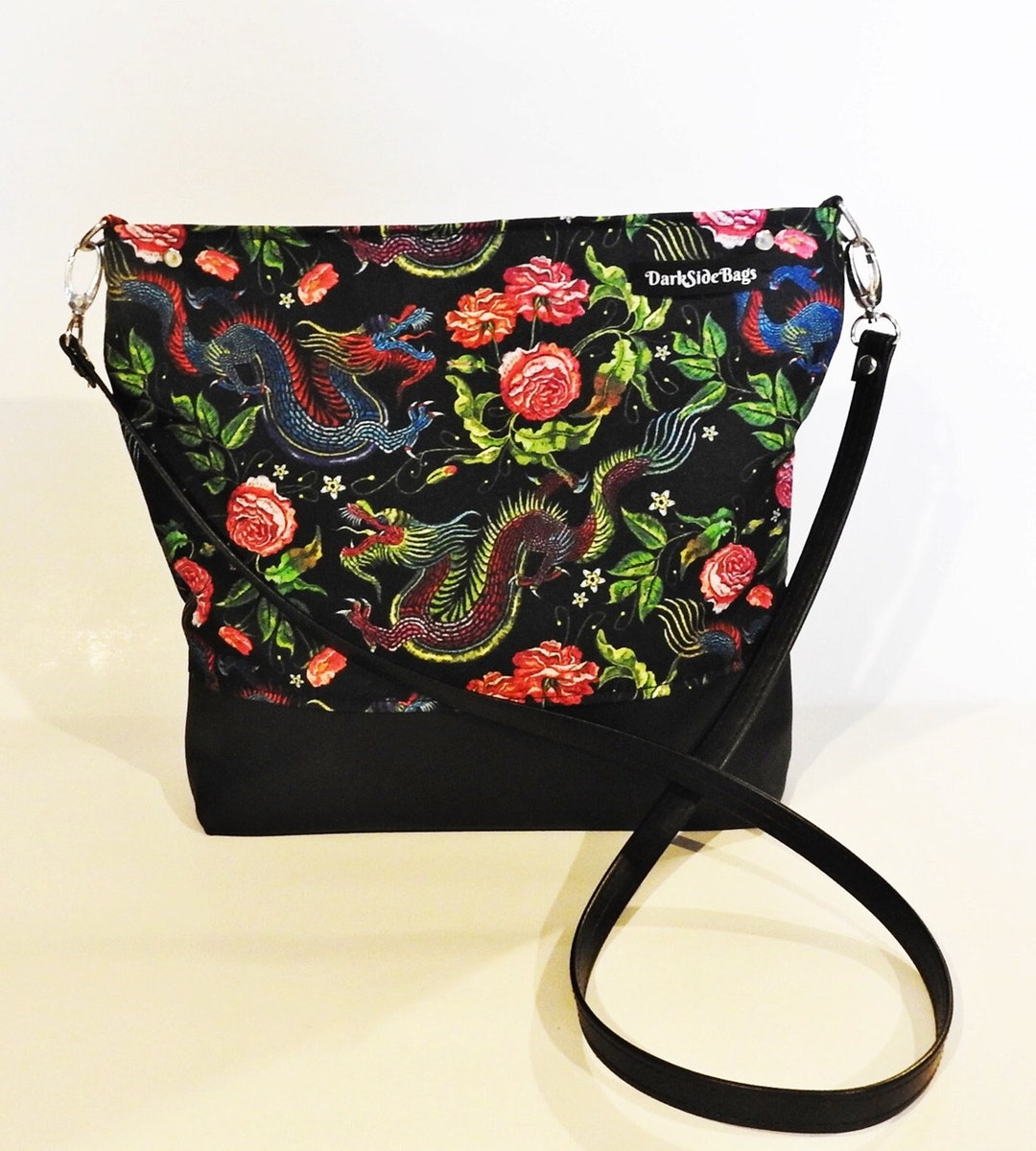 Dragons Crossbody Bag, Gothic Bag, Rock Style Bag, Goth Purse Etsy