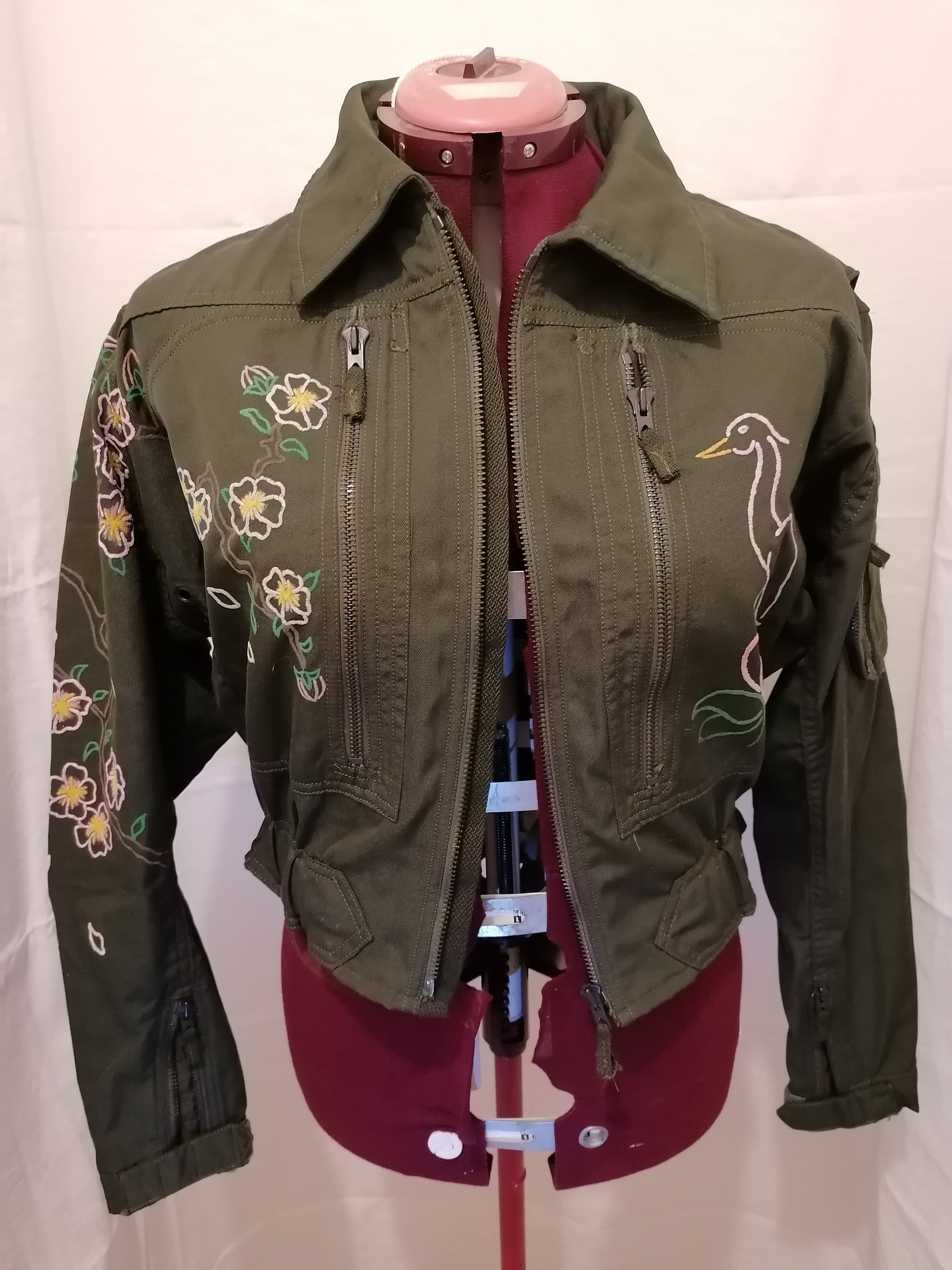 Veste militaire customisée