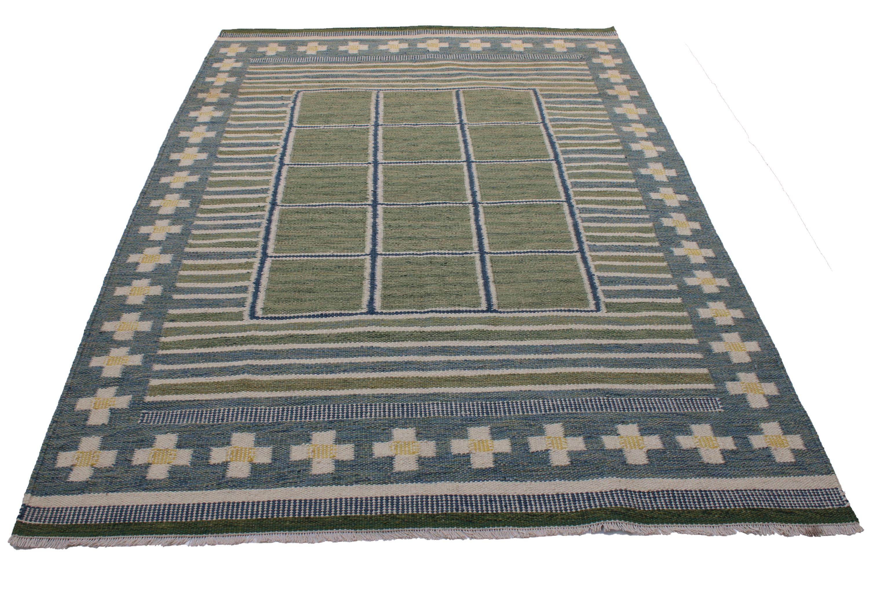 Zweeds Scandinavisch design handgeweven platgeweven kelim, modern platgeweven vloerkleed, 6 x 9 8 x 10 9 x 12 voor woonkamer, woondecoratie