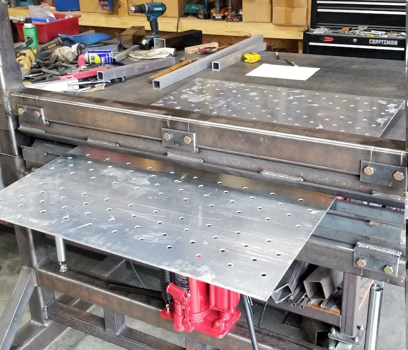 Portable 20 Ton Reverse Press Brake / Press with Removable / Changeable Dies. "PDF file ONLY". image 6