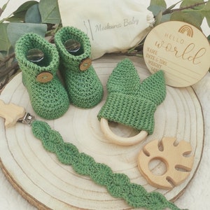 Nouveau coffret cadeau bébé personnalisé, coffret cadeau pour les futurs parents, cadeau de bienvenue pour bébé, cadeau baby shower, idée cadeau pour révéler le sexe, coffret cadeau nouvelle maman