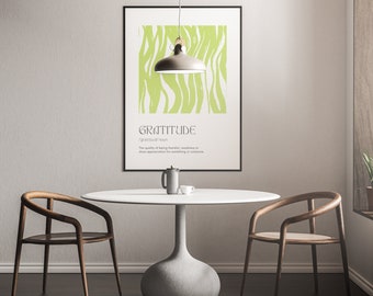 Moderno Art Deco Matisse Poster con stampa digitale HD di alta qualità Minimalista Pastello Colorato Appeso a parete Affermazioni ispiratrici Gratitudine