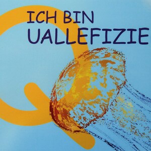 Postcard &quot;I am jellyfish infected&quot;