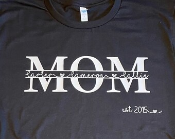 Camiseta de mamá personalizada