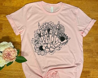 Camiseta Rocker Floral