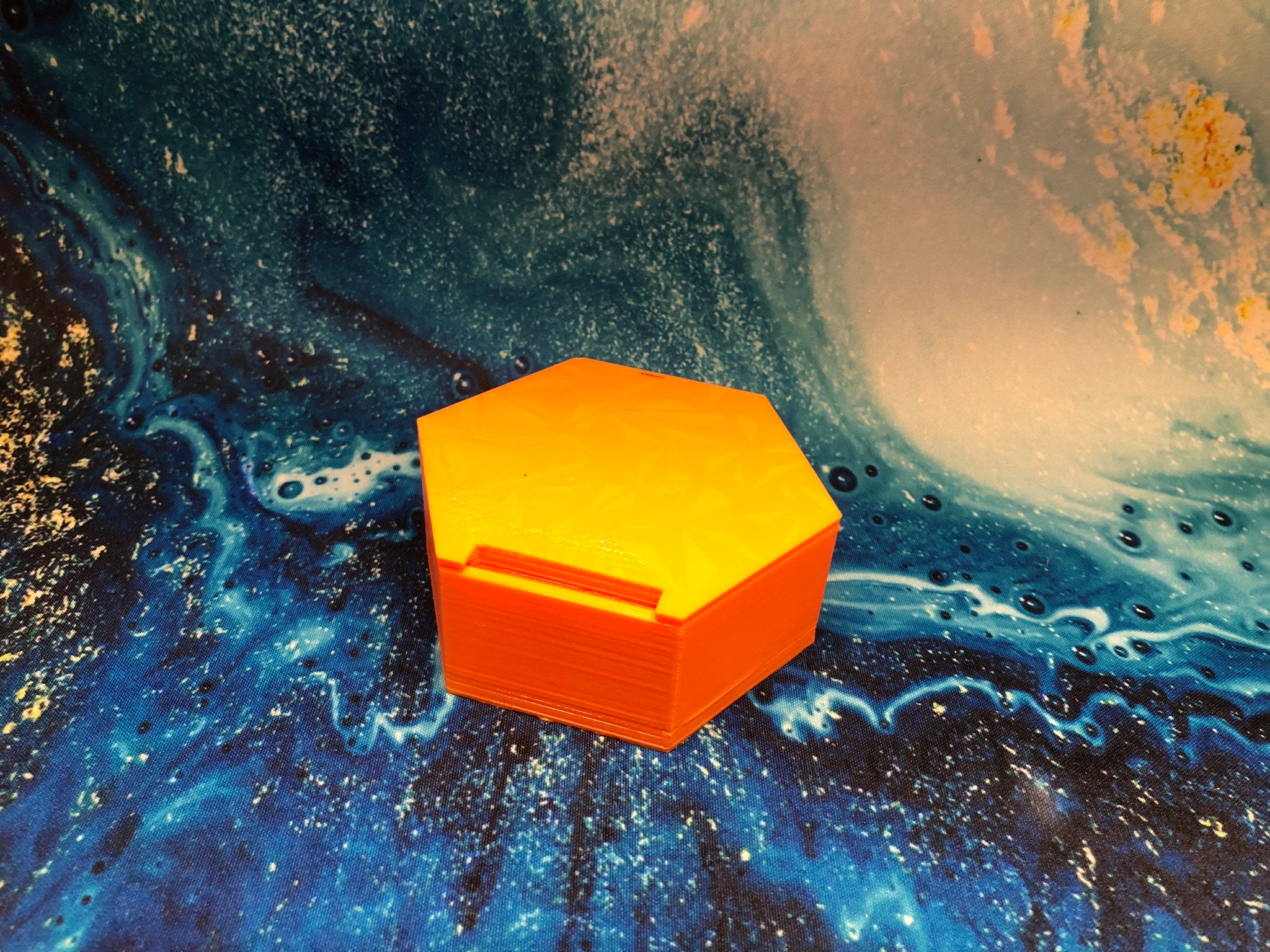 3d Printed Catan Board Game Player Pieces Box Organizer With Closing