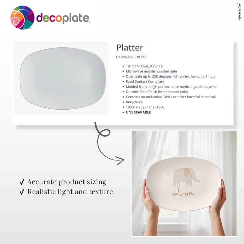 Maqueta de vídeo de plato DecoPlate para Canva imagen 4