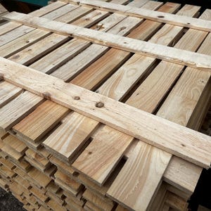 Kiln Dried Pallet Wood Boards – 1200mm Pine Timber Planks for DIY & Cladding image 5