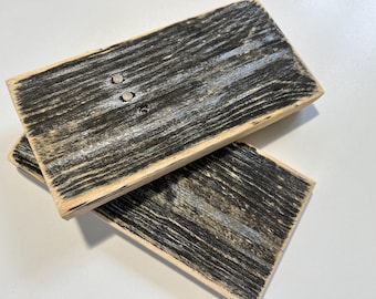 1sqm Timber Cladding | Black & Silver - Kiln Dried Sanded Cladding - Multiple Sizes and finishes available