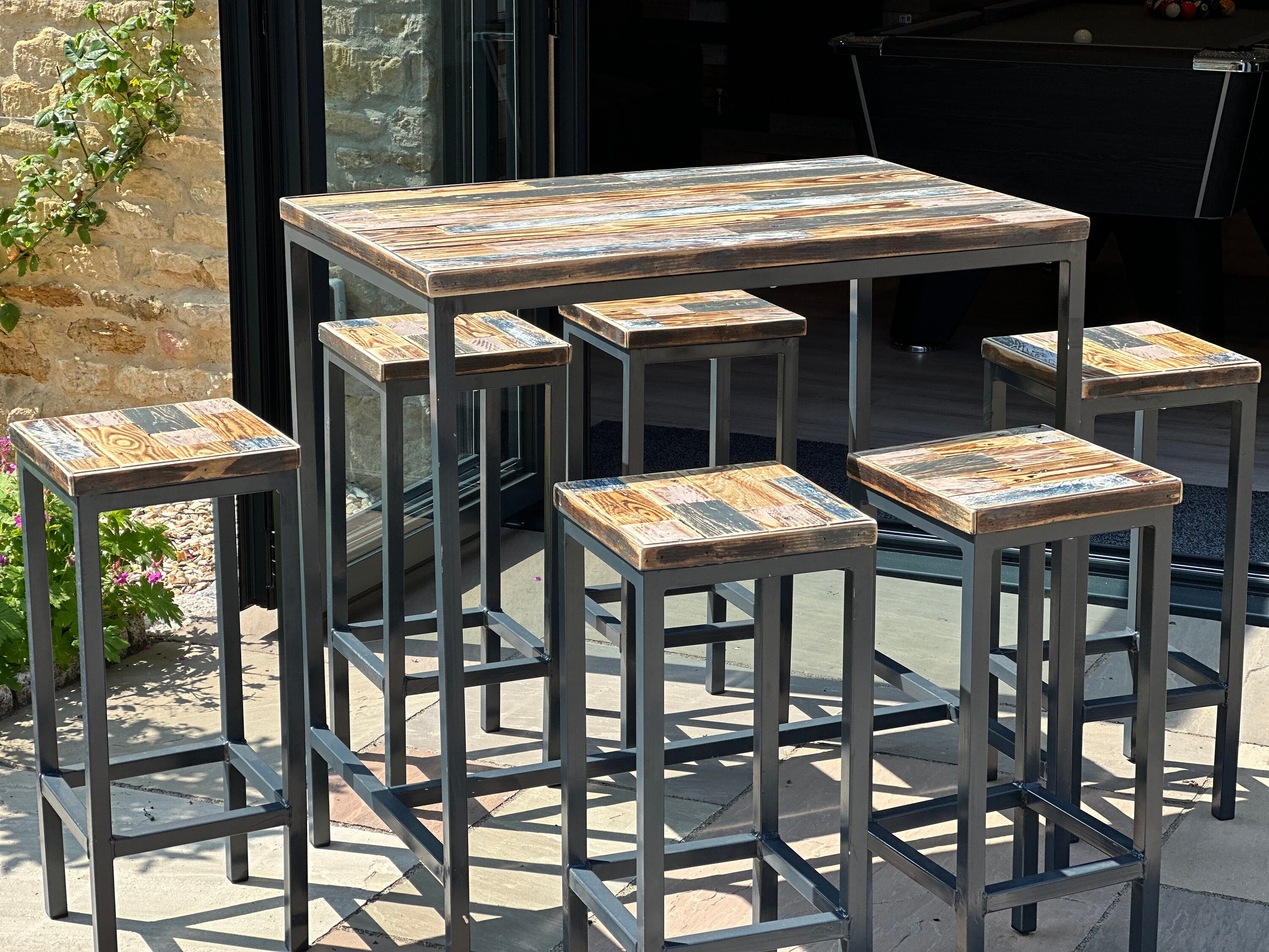 Outdoor Bar Height Table Etsy UK