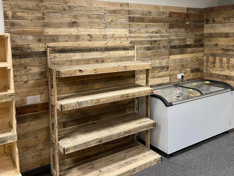 Reclaimed Pallet Wood, Recycled, Rustic Distressed Boards for DIY projects- Multiple Finishes Available image 4